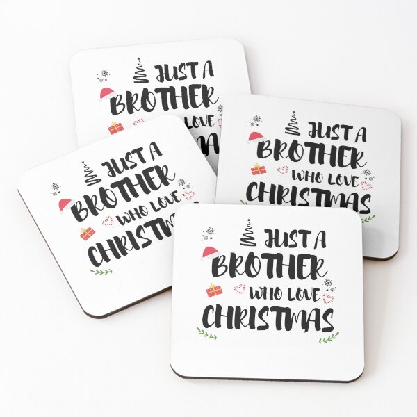 Item preview, Just A Brother Who Loves Christmas designed and sold by imaneless.