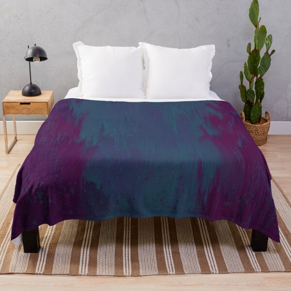 Item preview, Glitch Abstract Art Pattern in Jewel Tones of Purple, Red, Pink and Blue designed and sold by kasamor.