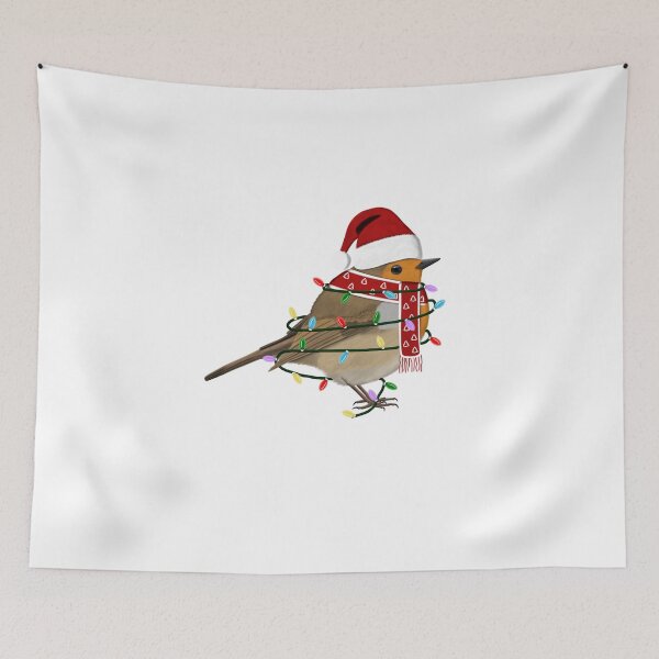 Item preview, European Robin Christmas Bird Birdlover Birdwatcher Biologist Ornithologist Garden Birds designed and sold by jz-birds.