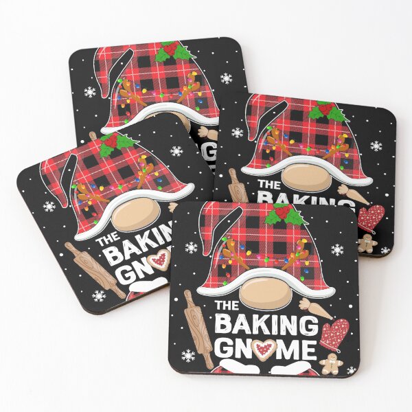 Item preview, The Baking Gnome costume Gnome Buffalo Plaid Christmas Light designed and sold by DesignByMai.