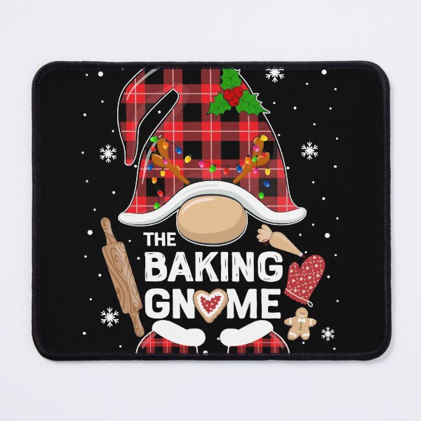 Item preview, The Baking Gnome costume Gnome Buffalo Plaid Christmas Light designed and sold by DesignByMai.