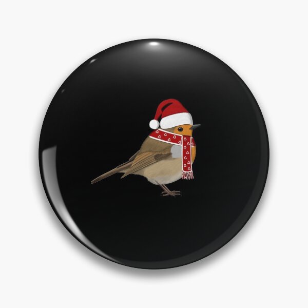 Item preview, European Robin Christmas Bird Birdlover Birdwatcher Biologist Ornithologist Garden Birds designed and sold by jz-birds.