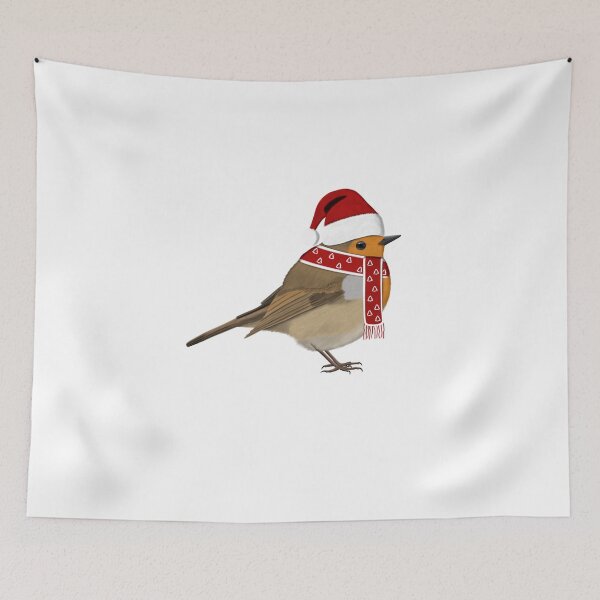Item preview, European Robin Christmas Bird Birdlover Birdwatcher Biologist Ornithologist Garden Birds designed and sold by jz-birds.