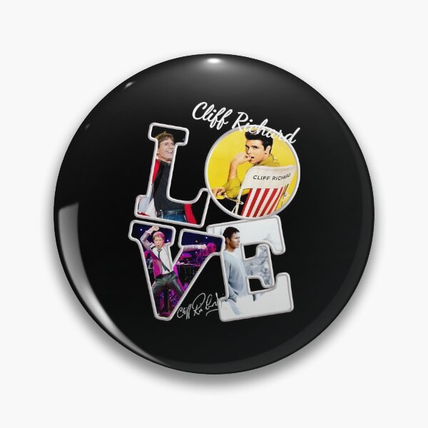 Item preview, Vintage Legend Musician Singer Man Cliff Richard   Cool Gifts designed and sold by FilibertoConn.