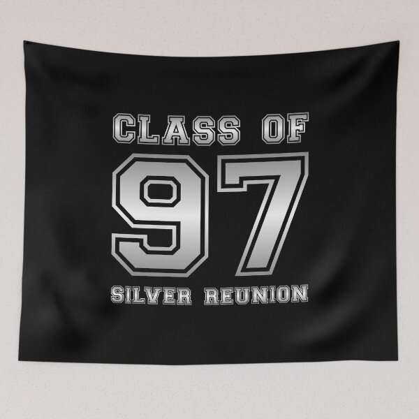 Item preview, Class of 97 1997 class reunion 25th silver reunion designed and sold by NaughtyGoose.