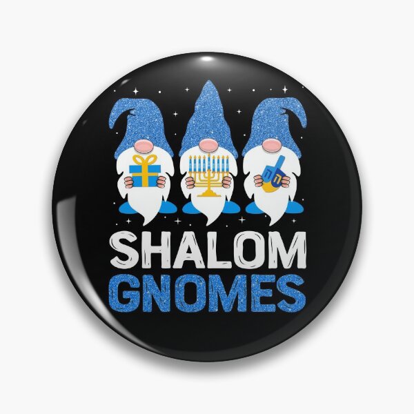 Artikelvorschau, Shalom Gnomes Lustiger Jude Chanukka Pyjamas Chanukka entworfen und verkauft von DesignByMai.