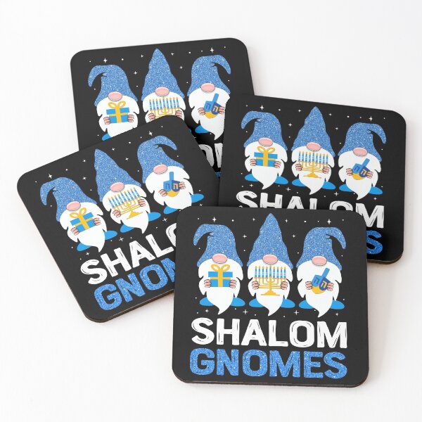 Item preview, Shalom Gnomes Funny Jew Hanukkah Pajamas Chanukah designed and sold by DesignByMai.