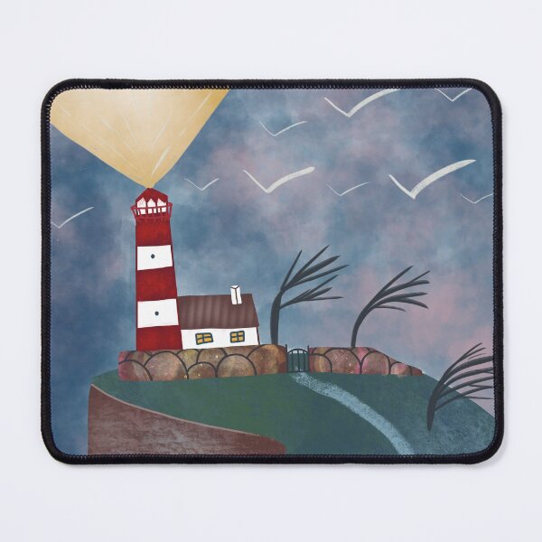 Item preview, Lighthouse on a rock designed and sold by leffka.