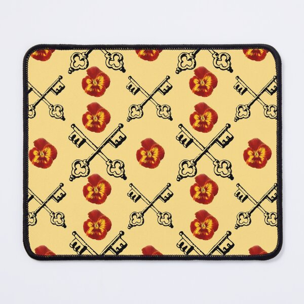 Item preview, Viola and keys pattern on yellow designed and sold by Tanya Mihe.