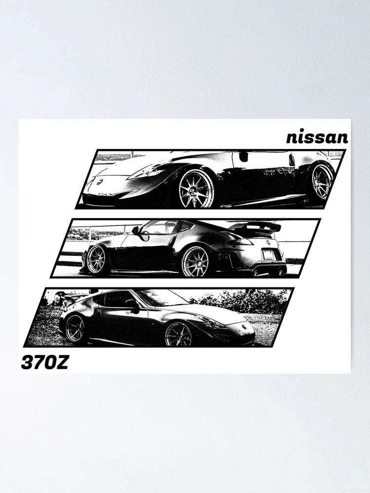 NISSACO poster 3枚セット 即完売品 NISSAN 370Z Black 'N White Archive 2