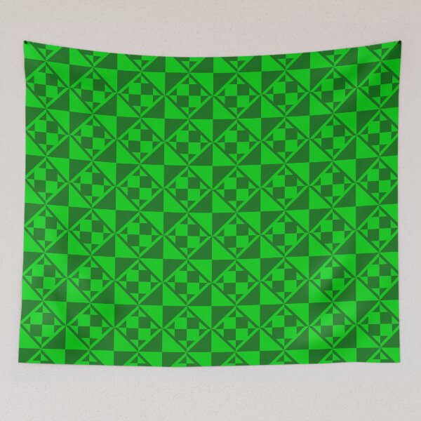 Item preview, Green Geometric Pattern designed and sold by mrtraz.