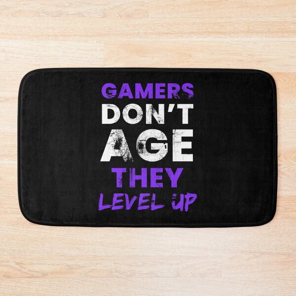 Item preview, Gamers dont age they Level Up,Gaming designed and sold by FNStuff.