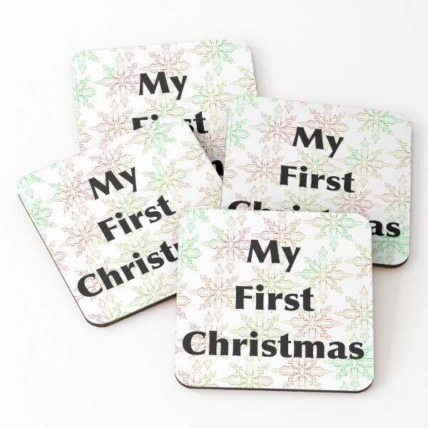 Item preview, My first christmas designed and sold by ArtSCPdesign.