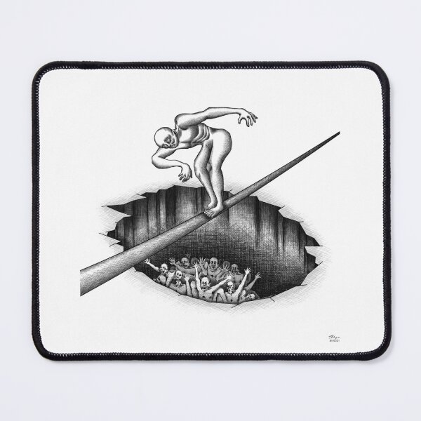 Item preview, Inktober 2021 DAY 31: Risk PRINT designed and sold by packtcrushd.