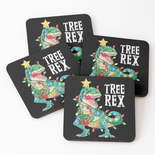 Item preview, Christmas T Rex Xmas Dinosaur Tree Rex Lights Decorations designed and sold by Letters-Art.
