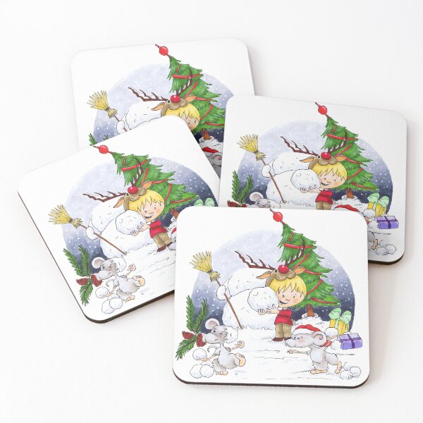 Item preview, chrismas snow fun with friends designed and sold by diniez.
