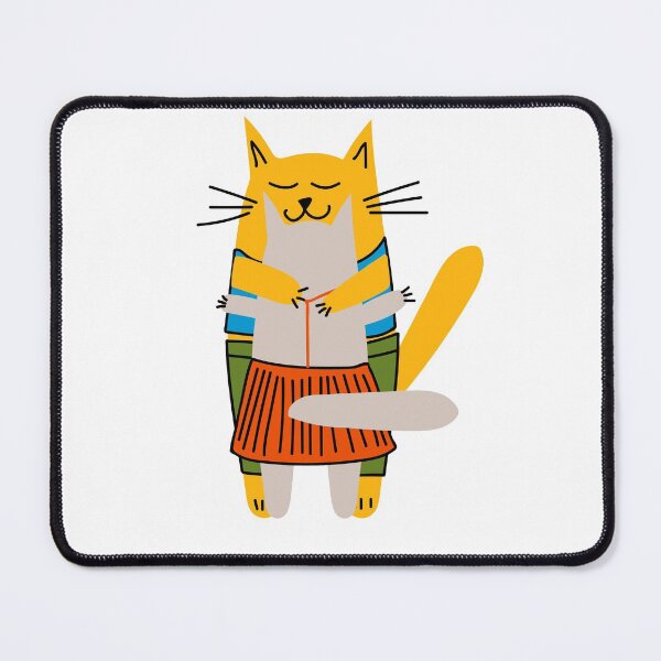 Item preview, Hugging male and female cats designed and sold by leffka.