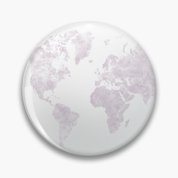 Item preview, world map in soft pastel colors designed and sold by paulrommer.