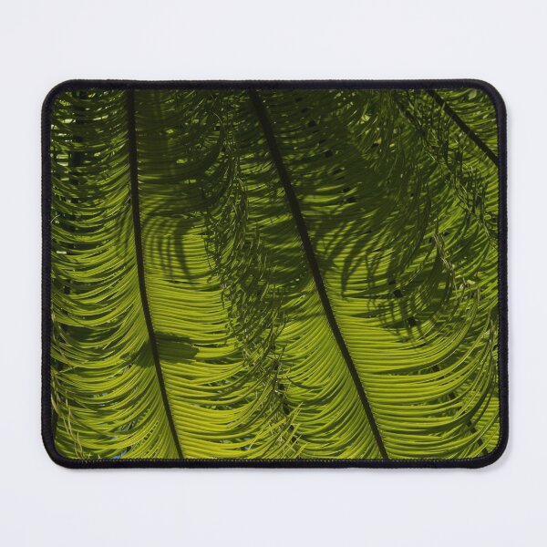 Item preview, Tropical Green Rhythms - Feathery Fern Fronds - Horizontal View Down Right designed and sold by Georgia Mizuleva.