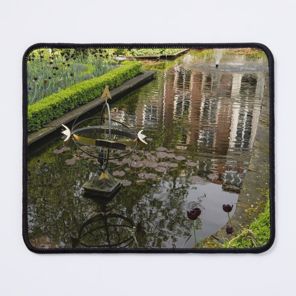 Item preview, Hidden Tranquility - Beautifully Landscaped Garden with a Fountain designed and sold by Georgia Mizuleva.
