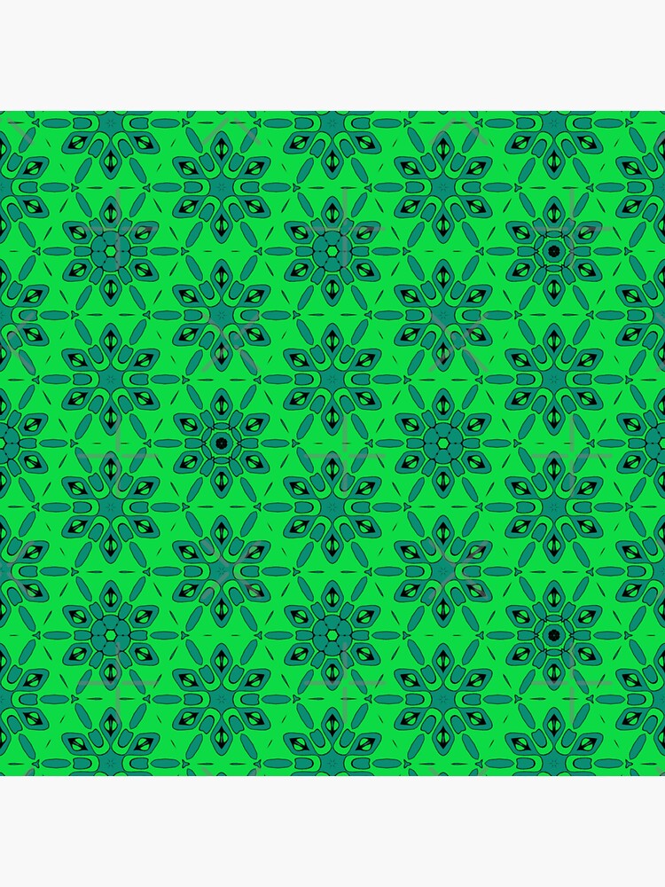 geometric-pattern-green-shade-sticker-for-sale-by-dirt-spotter