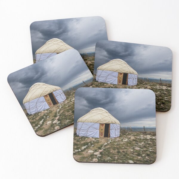 Item preview, Yurt Under a Stormy Sky designed and sold by TravelShots.