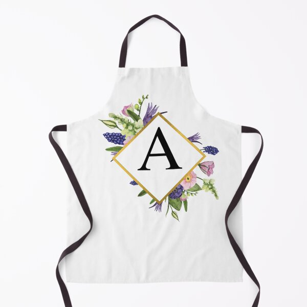 Item preview, Flower A Initial designed and sold by BraveNewDesigns.