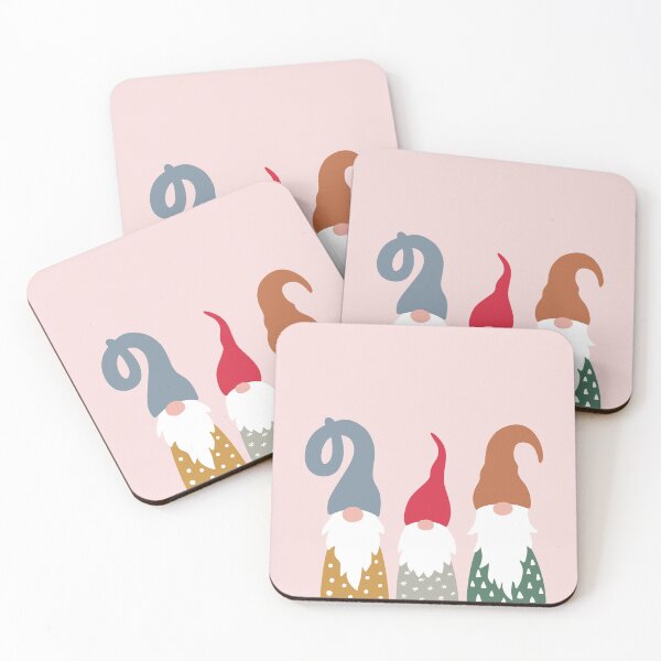 Item preview, Cute pastel gnomes designed and sold by AllPrintsAndArt.