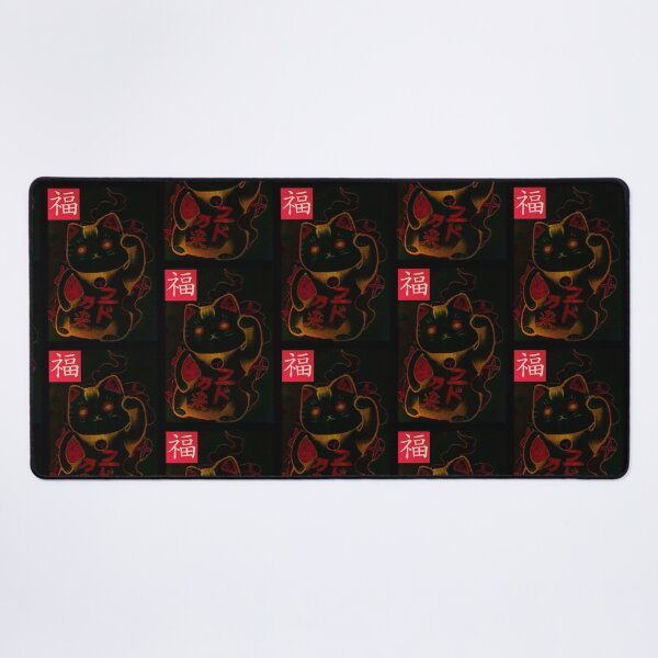 Item preview, Maneki Cat With Chinese Fu Words designed and sold by darknessjeff86.