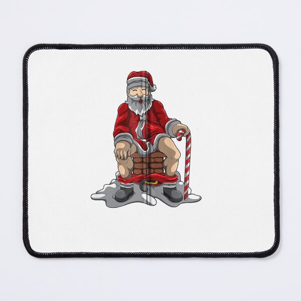 Item preview, Santa Claus Poops In The Chimney - Christmas Retaliation Zip Hoodie designed and sold by BaseLance.