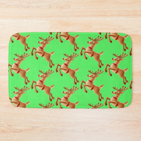 Item preview, Christmas deer, mammal, animals, vertebrate, print, holiday. designed and sold by Senior-Kuzmin.