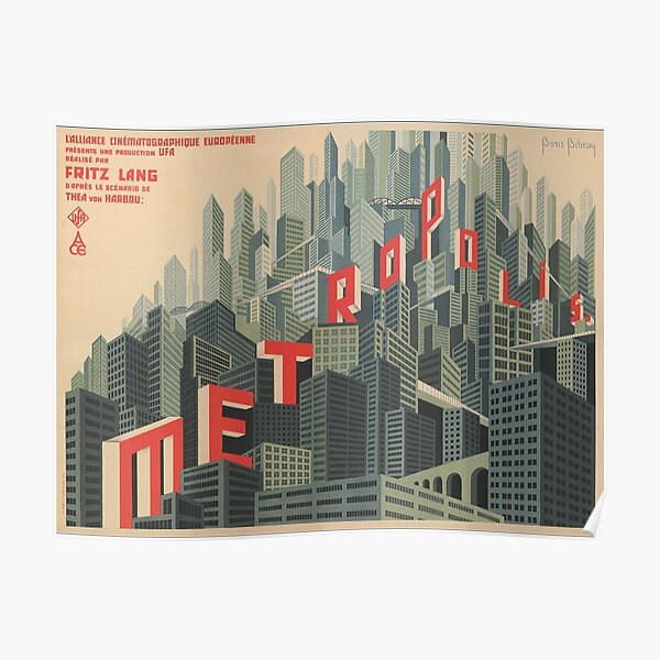 Metropolis movie poster (1927) Poster