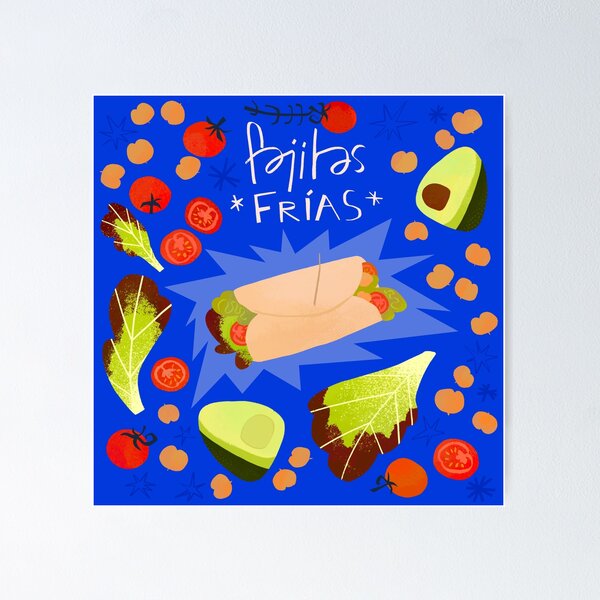 Item preview, Fajitas frías for lunch designed and sold by cristamay.