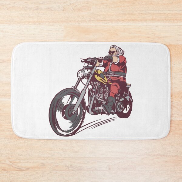 Item preview, christmas biker , Biker Santa designed and sold by zaher97.