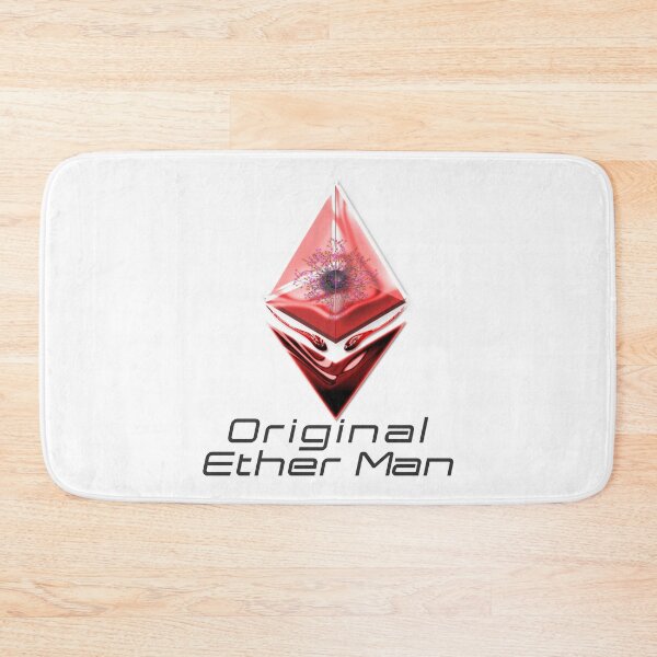 Item preview, Duffle Bags Original Ether Man Sienna Colored Head With Positronic Brain & Red Eyes Black Text designed and sold by Spirit-World.
