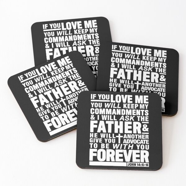 Item preview, John 14:15-16 designed and sold by plushism.