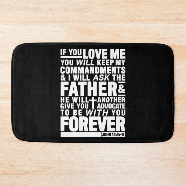 Item preview, John 14:15-16 designed and sold by plushism.