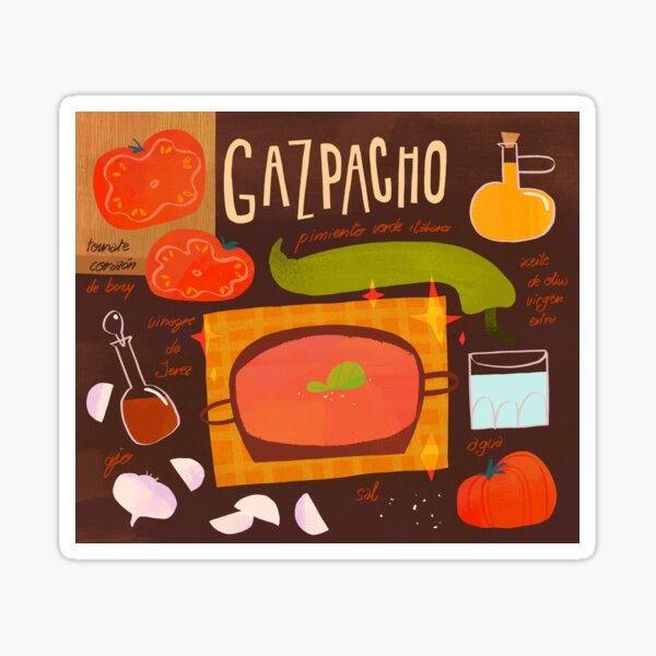 Gazpacho Sticker