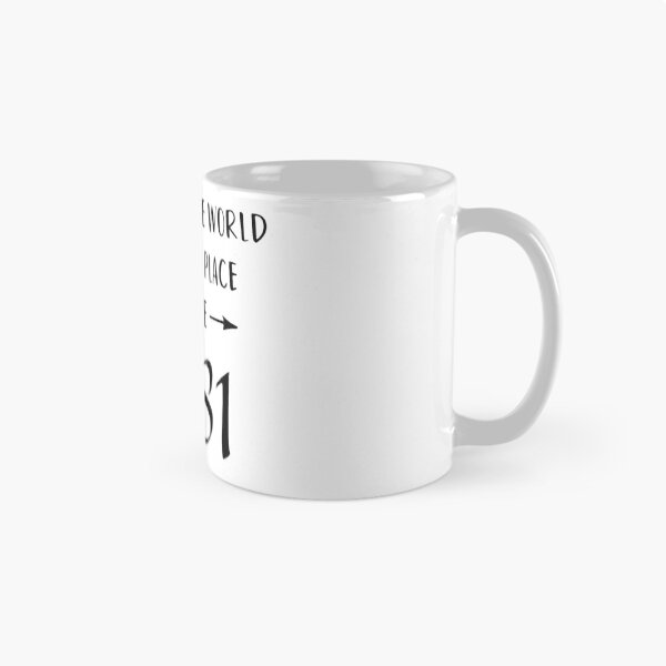 Item preview, Since 1981 Making the world a happier better place birthday Vacation Inspiration Joy Mood designed and sold by DesignByHeartUK.