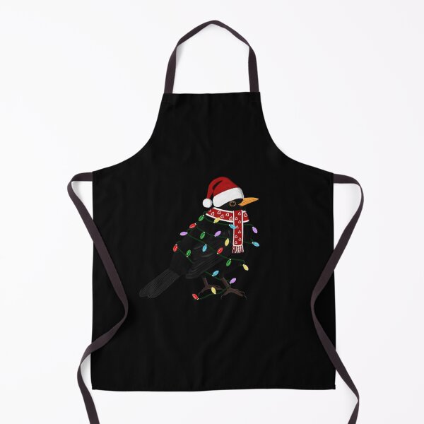 Item preview, Blackbird Christmas Bird Birdlover Birdwatcher Biologist Ornithologist Garden Birds designed and sold by jz-birds.