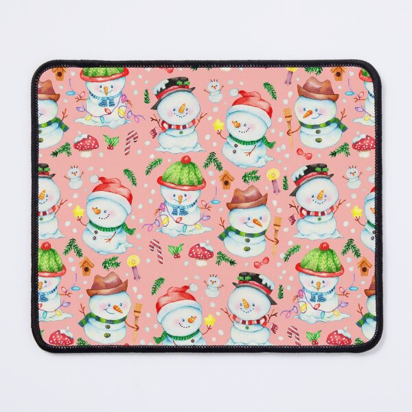 Item preview, Cutie snowmans - pink designed and sold by janeferwong.