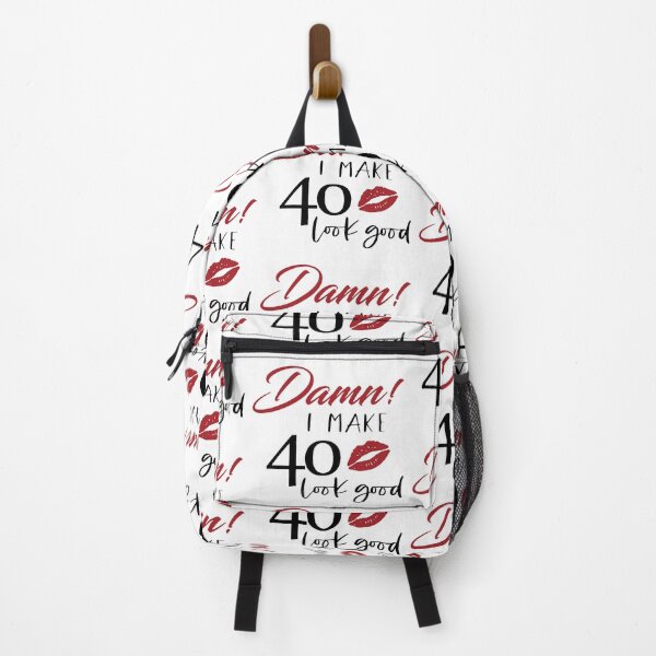 Item preview, Damn i make 40 look good mom Pink Lips kiss Vacation Inspiration Joy Mood designed and sold by DesignByHeartUK.