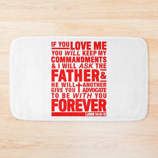 Item preview, John 14:15-16 designed and sold by plushism.