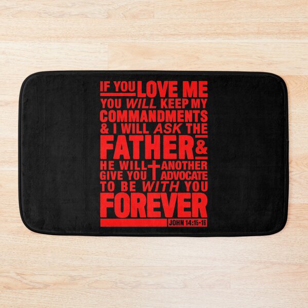 Item preview, John 14:15-16 designed and sold by plushism.