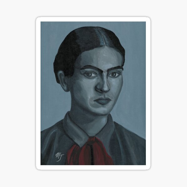 Gray Frida Sticker