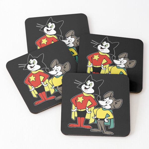 Item preview, Anime Courageous cat with Minute Mouse designed and sold by JohndavidHenson.