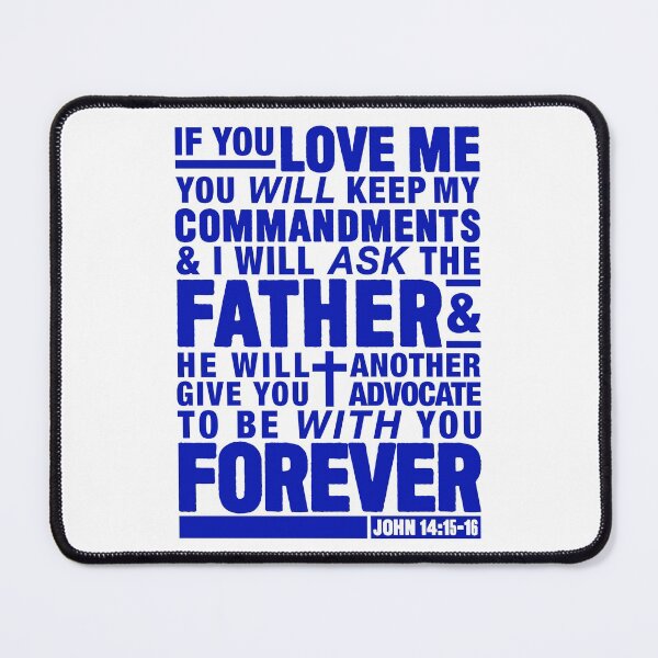 Item preview, John 14:15-16 designed and sold by plushism.