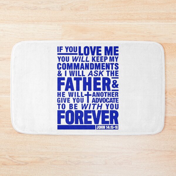 Item preview, John 14:15-16 designed and sold by plushism.