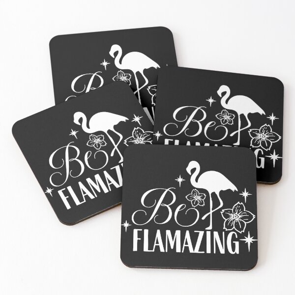 Item preview, Be Flamazing I am Flamazing Flamingo Funny Summer Love Valentine Summer Gift Art Design Happy Life Apparel Essential Motivation Inspiration Joy Mood  designed and sold by DesignByHeartUK.