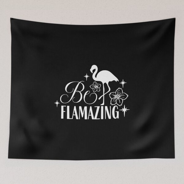 Item preview, Be Flamazing I am Flamazing Flamingo Funny Summer Love Valentine Summer Gift Art Design Happy Life Apparel Essential Motivation Inspiration Joy Mood  designed and sold by DesignByHeartUK.